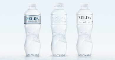 New Zelda water bottle designed with a focus on sustainability