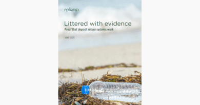 New report by Reloop: “Littered with evidence: Proof that deposit return systems work”