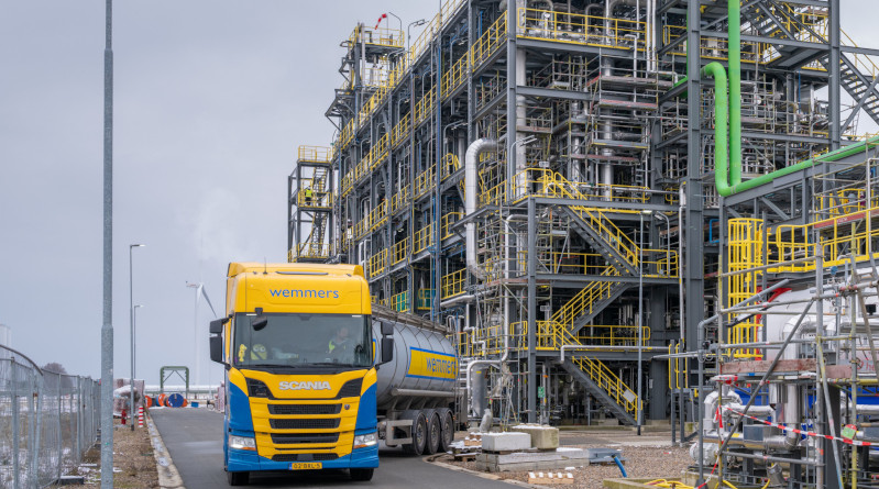 Sugar Unloading at Avantium’s FDCA Flagship Plant